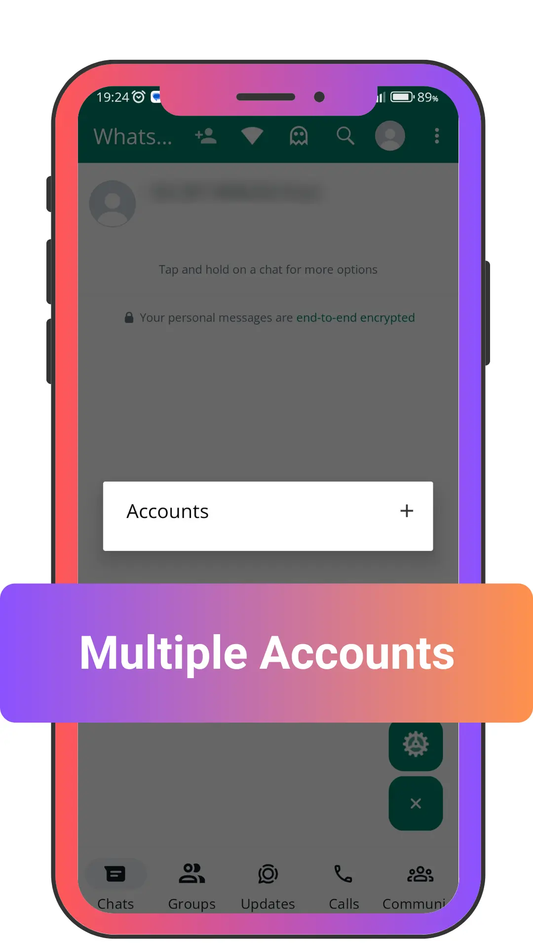 Use Multiple accounts